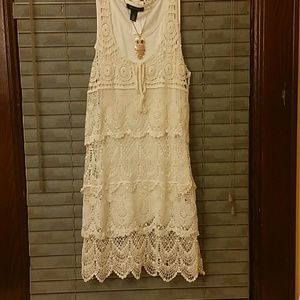 New Crochet ' Boho dress Beautiful.